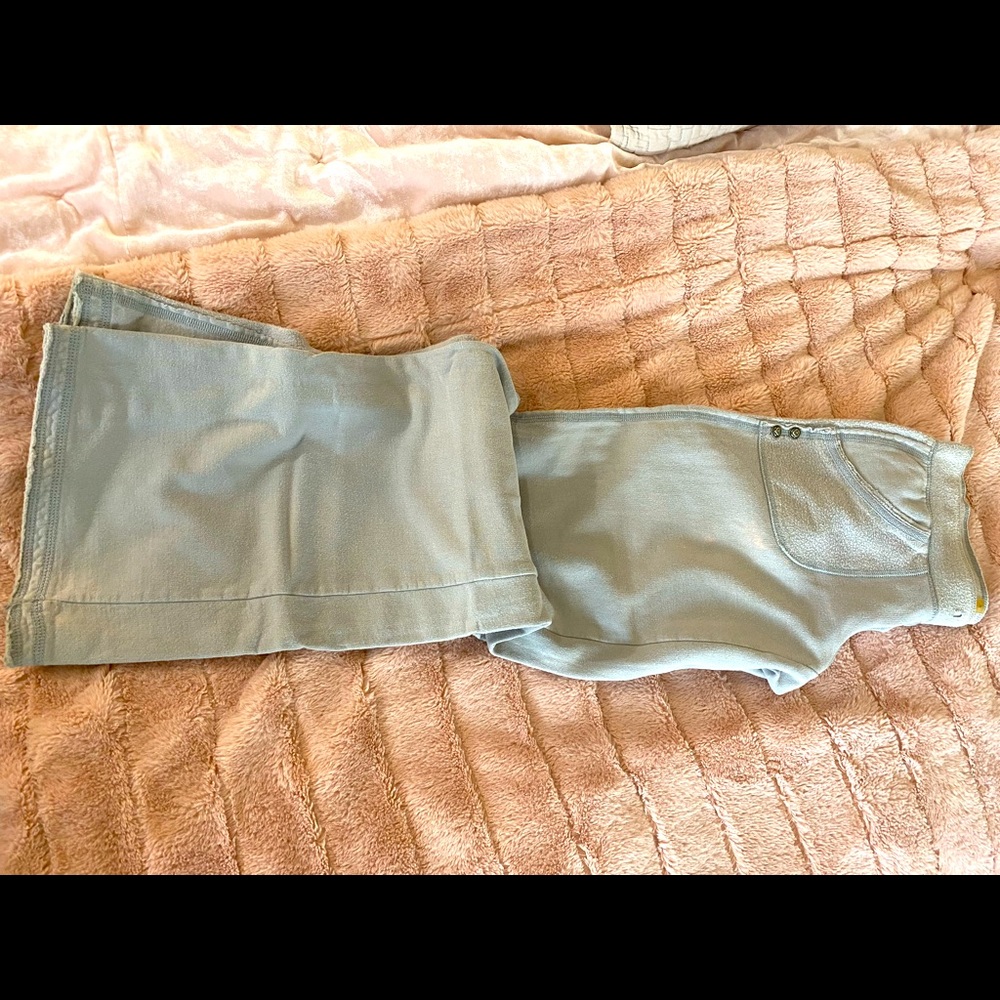 Twisted heart wide-bottom sweatpants